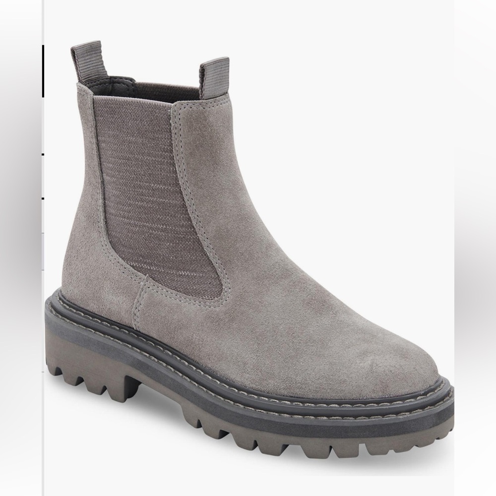 Dolce Vita Gray Ankle Booties WATERPROOF
